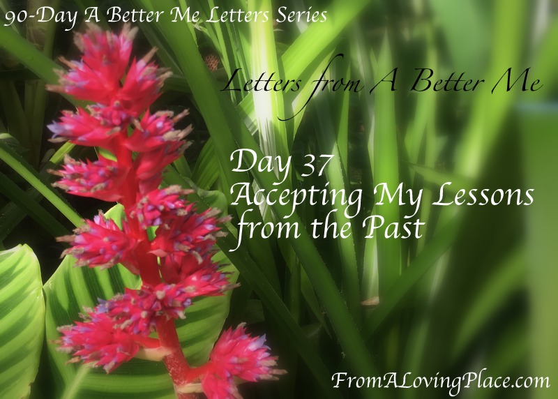 90-Day A Better Me Letters Series: Day 37 – Accepting My Lessons from the&nbsp;Past