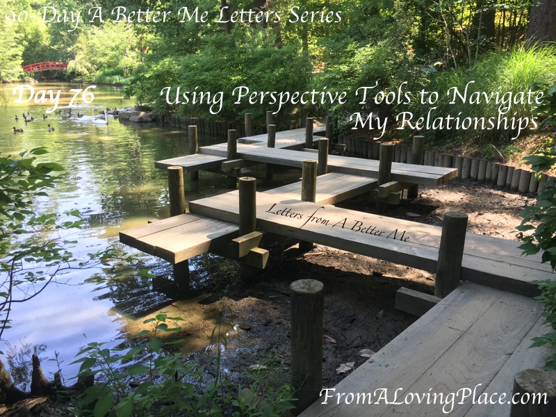 90-Day A Better Me Letters Series: Day 76 -Using Perspective Tools to Navigate My&nbsp;Relationships